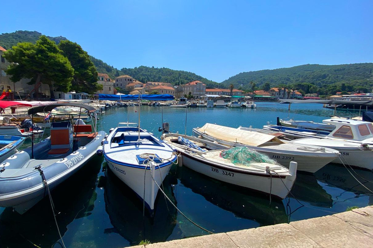 من دوبروفنيك: جولة بالقارب من دوبروفنيك: جولة على متن قارب &quot;هوب أون هوب أوف&quot; في جزر إيلافيتي