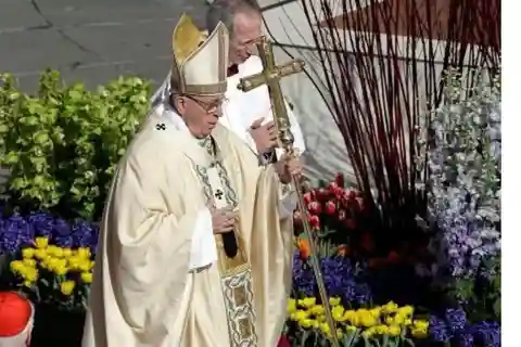 Messa di Pasqua con Papa Francesco in Vaticano
