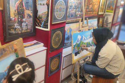 Kathmandu: Thangka Painting Workshop with Guide