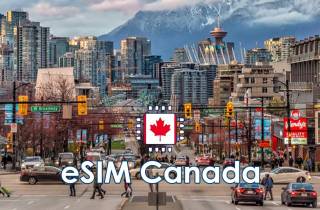 Kanada: eSIM Mobile Datenplan - 1GB