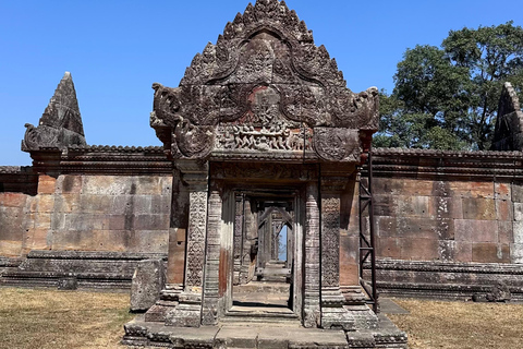 Tour privato di un giorno Preah Vihear, Koh Ker e Beng MealeaMinivan