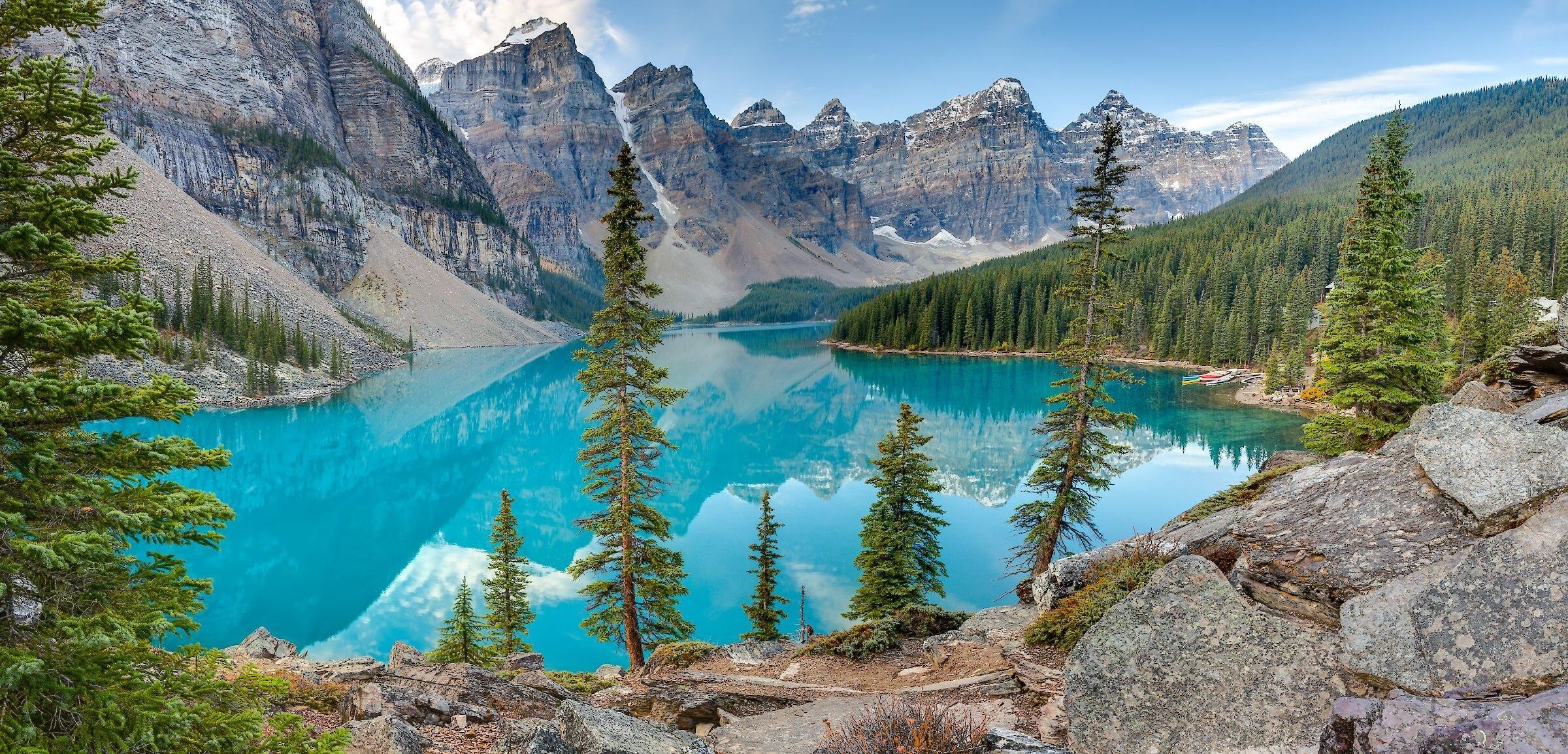 Calgary/Banff: 7 berühmte Orte mit Lake Louise und Moraine.