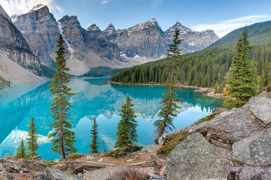 Calgary/Banff: 7 berühmte Orte mit Lake Louise und Moraine.. Foto: GetYourGuide Calgary/Banff: 7 berühmte Orte mit Lake Louise und Moraine.. Foto: GetYourGuide