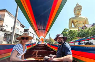 Bangkok Yai Lokale Kanaltour mit Longtailboot
