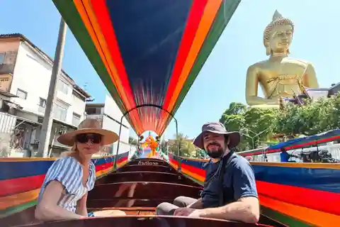 Bangkok Yai Local Canal Tour med longtailbåd