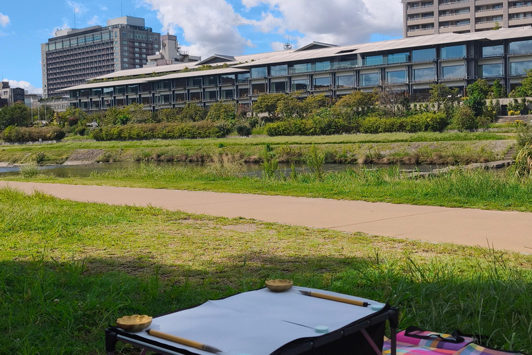 Kyoto: FUN Calligraphy Experience – Launch Special! Private Authentic Shodo Experience near Ninnaji Temple