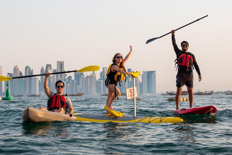 Doha: Skyline Kayak Guided Tour by MIA and The Pearl