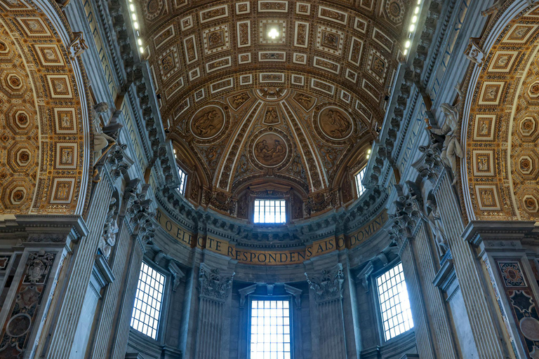 Rome: St. Peter’s Basilica & Underground Tombs Tour Group Tour in French