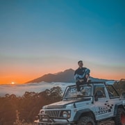 Bali: Mount Batur Sunrise Jeep with Black Lava & Breakfast