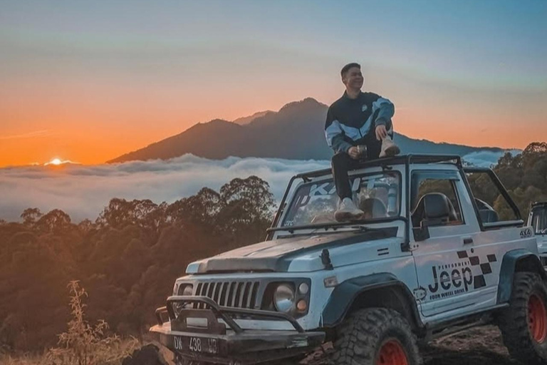 Bali: Mount Batur Sunrise Jeep with Black Lava & Breakfast Bali: Mount Batur Sunrise Jeep with Black Lava & Breakfast