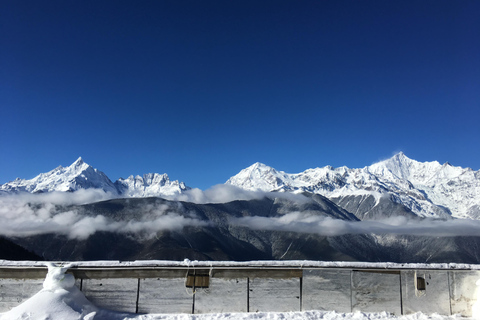 Shangri-La: trekking delle montagne innevate di Meili e del villaggio di Yubeng