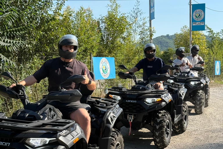 Tirana: Quad Adventure Tour with Guide