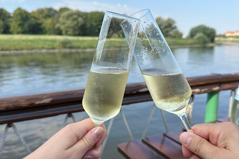 Dresden: Elbe River Cruise and Wine Tasting at Wackerbarth Palace Dresden: Elbe Cruise and Wine Tasting at Wackerbarth Palace