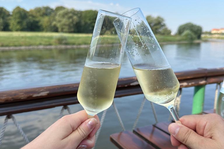 Dresden: Elbe River Cruise and Wine Tasting at Wackerbarth Palace Dresden: Elbe Cruise and Wine Tasting at Wackerbarth Palace