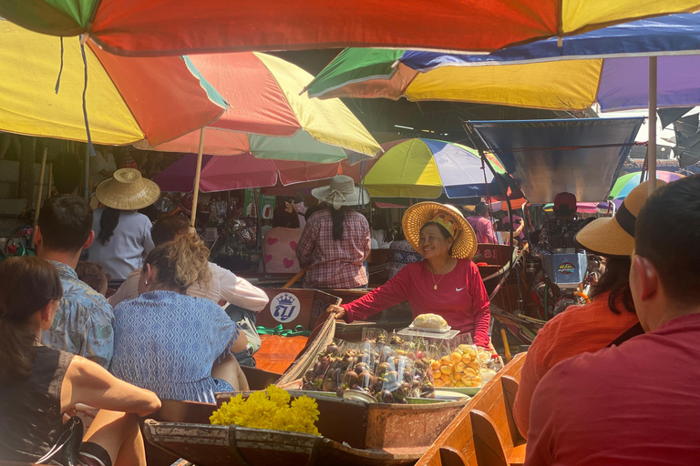 Bangkok: Railway Market & Floating Market Private Tour
