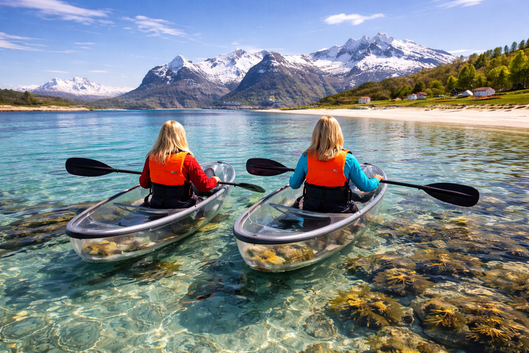 Tromso: Sommaroy Standup Paddleboarding Tromso: Stand-up paddling and salmon picnic on Sommaroy