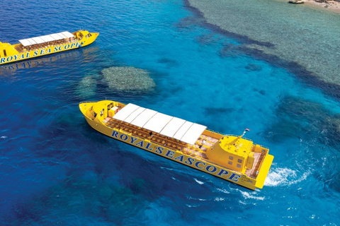 Makadi Bay: Royal Seascope Submarine Cruise & Snorkel stop Submarine Cruise with hotel pickup