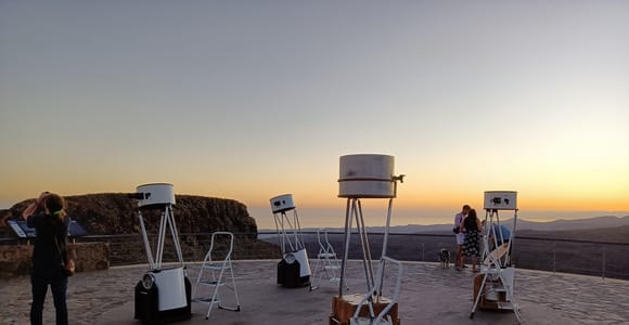 Gran Canaria: Stargazing Tour with big Telescopes & Pickup