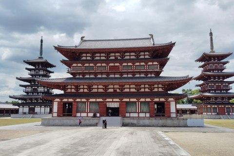 Nara: Werelderfgoed Yakushi-ji &amp; Toshodai-ji in 3 uur