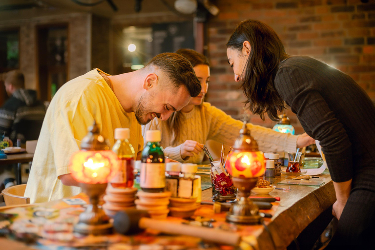 Istanbul: Workshop traditioneel glas in lood schilderen