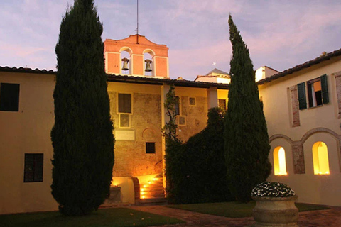 Abbey Tour, Wine Tasting and Light Lunch near Pisa English