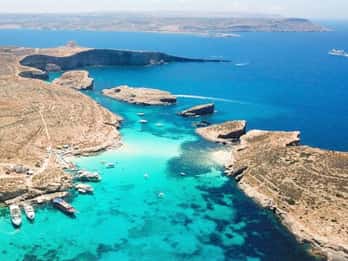 St Julian's Comino Blue Lagoon halv dag
