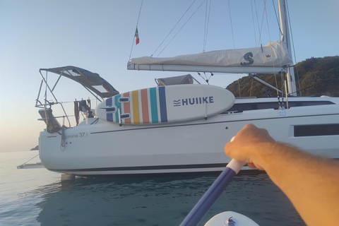 Villasimius: Small-Group Eco Sailing with Local Food Tasting Villasimius: Eco Sailing in a Small Group with Tasting of Typical Products