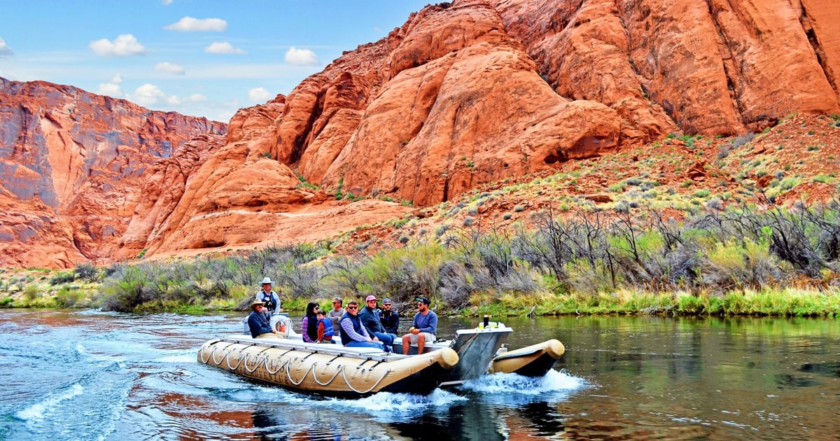 Grand Canyon Glen Canyon und Horseshoe Bend Raft Trip GetYourGuide