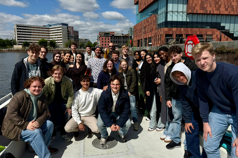 Antwerp: Private Harbor Cruise with Aperitif near the MAS XL Antwerp: Private Harbor Cruise with Aperitif near the MAS