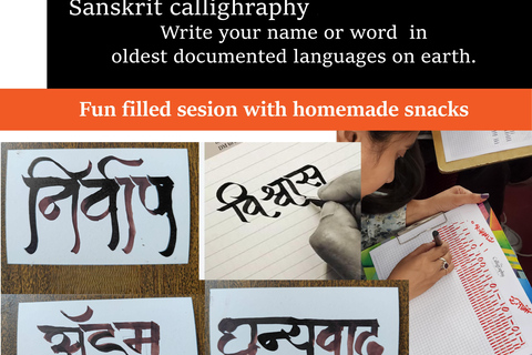 1.5 hrs ancient language Calligraphy Workshop in Mumbai