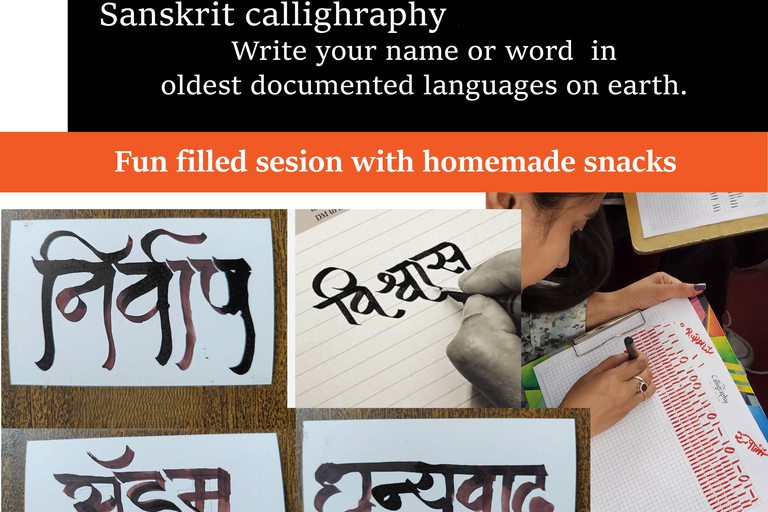1.5 hrs ancient language Calligraphy Workshop in Mumbai