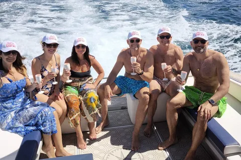 From Sorrento: Capri Boat Trip with City Visit & Swim Stops