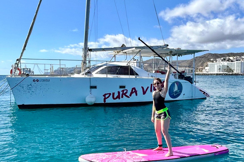 Gran Canaria: Stand Up Paddle Excursion, Arguineguín. 2 hours.