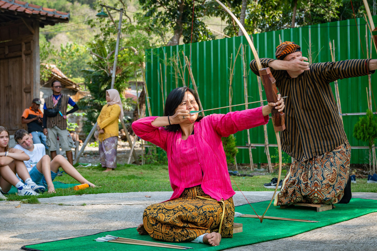 Yogyakarta Ganztag (Radfahren im Dorf, Prambanan, Ramayana)Yogyakarta: Kulturelle Radtour um Prambanan