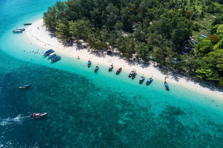 Phuket: Krabi 4 Islands Day Trip by Speedboat with Lunch
