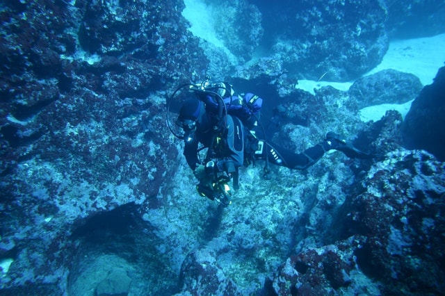 Alghero: diving for professionals at Capo Caccia