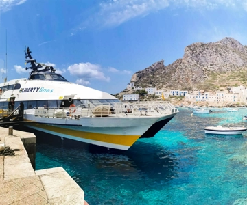 Islas Eolias: Ticket de entrada en ferry entre Lípari y Milazzo