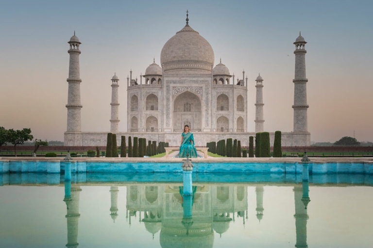 Agra: Private Taj Mahal und Agra Fort geführte Tour mit dem AutoAgra Tour mit Fatehpur Sikri
