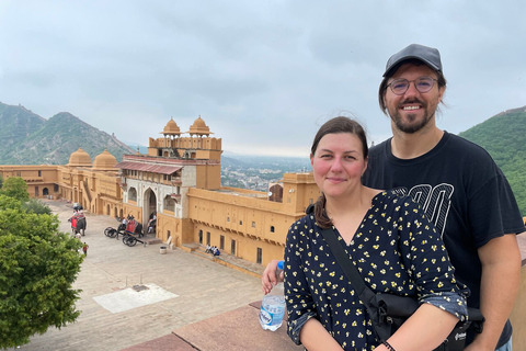 Jaipur: Visita Local Privada de Jaipur Todo IncluidoRecorrido con Coche Privado, Guía y Entradas