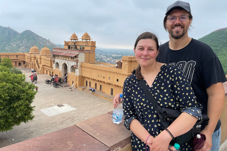 Jaipur: Visita Local Privada de Jaipur Todo IncluidoRecorrido con Coche Privado, Guía y Entradas