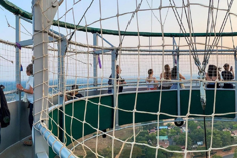 Angkor Ballonvaart bij zonsopgang of zonsondergang en ophaal- en terugbrengservice