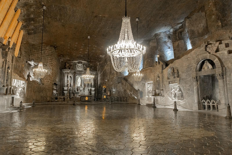 Krakow: Wieliczka Salt Mine Adventure with Guide and Pickup English tour from Meeting Point Special Offer