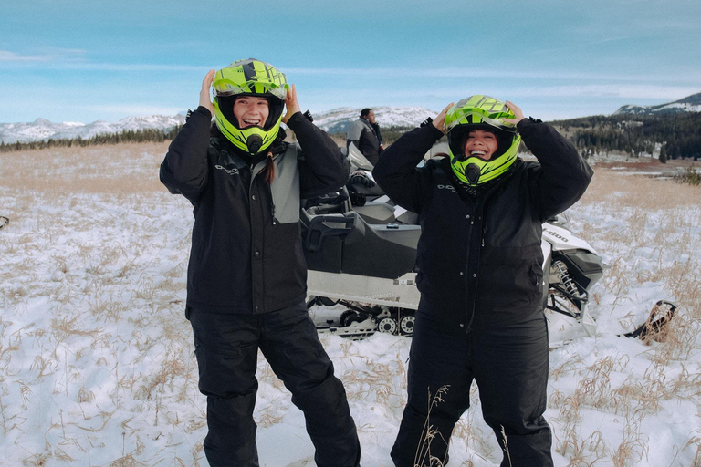 Jackson Hole: Turpin Meadow Ranch Snowmobile Tour Half-Day Morning Tour- Driver Only
