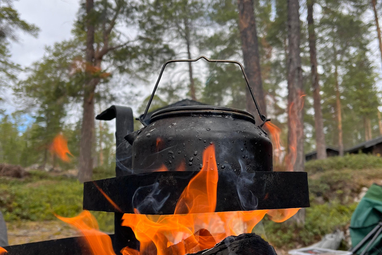 Saariselkä: Private National Park Walk with Cowboy Coffee