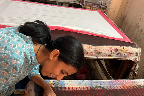 Wooden Block-Making Experience in Jaipur