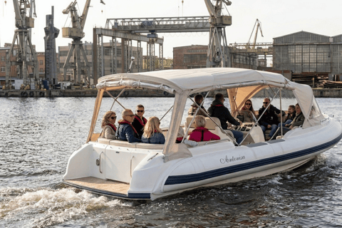 Gdańsk: Water Limousine Cruise with Skipper Gdańsk: Water Limousine 2 hour Cruise with Skipper