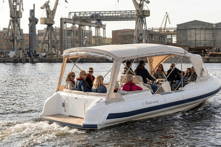 Gdańsk: Water Limousine Cruise with Skipper Gdańsk: Water Limousine 2 hour Cruise with Skipper