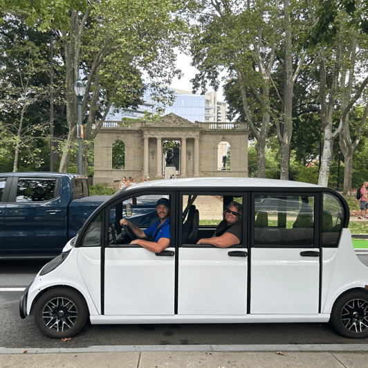 2 Hour Electric Cart Tour of Philadelphia with Local Guide