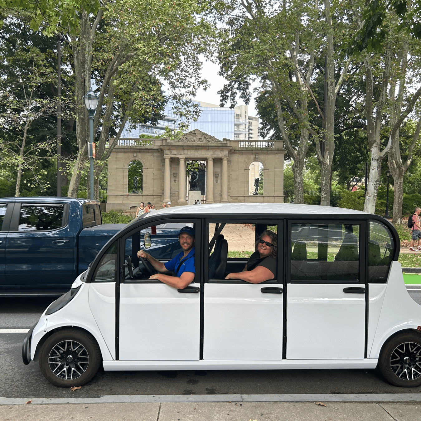 2-stündige Electric Cart Tour durch Philadelphia mit ortskundigem Guide