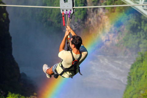 Livingstone: Victoria Falls Bungee Jump & Game Drive